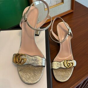 Authentic, Gucci Sandal, Platino